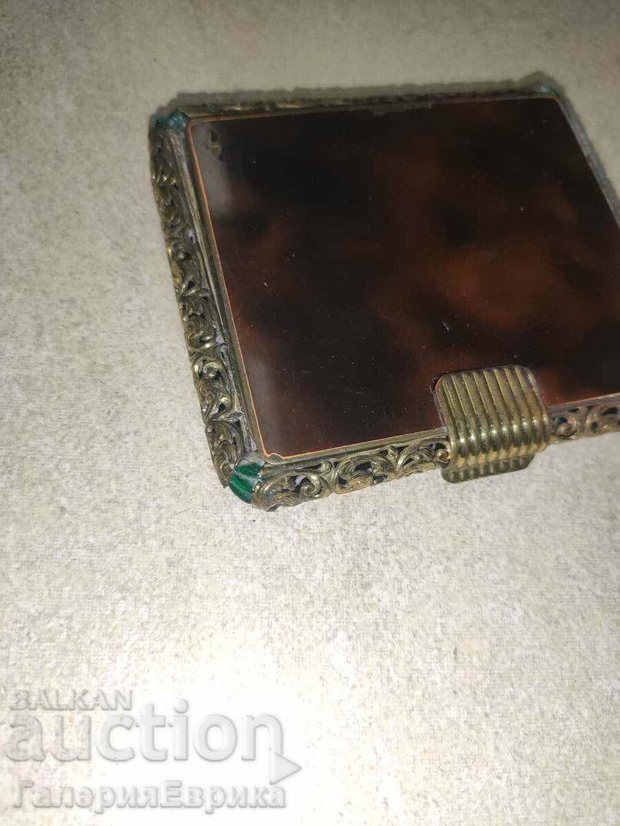 Δημοπρασία Παλιό μπρούτζινο μπρούτζινο επίχρυσο δωμάτιο πούδρας Δημοπρασία Παλιό μπρούτζινο μπρούτζινο επίχρυσο δωμάτιο πούδρας