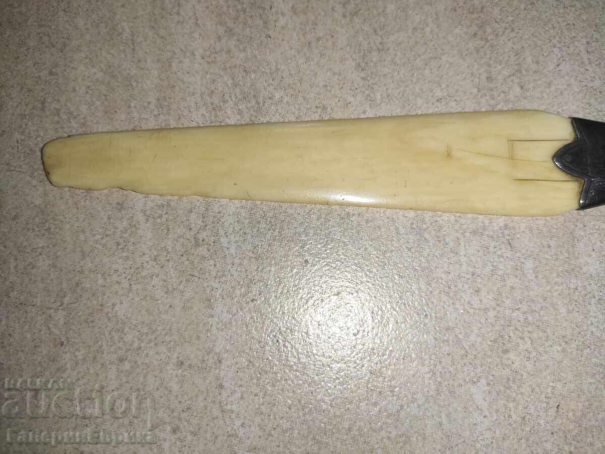 Παλιό μεγεθυντικό φακό ασημένια σφραγίδα οστών - 7 Παλιό μεγεθυντικό φακό ασημένια σφραγίδα οστών - 7