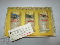 Old Interflug GDR airline cup set