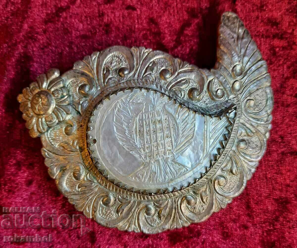 Renaissance silver pafta with mother-of-pearl - 7 Renaissance silver pafta with mother-of-pearl - 7