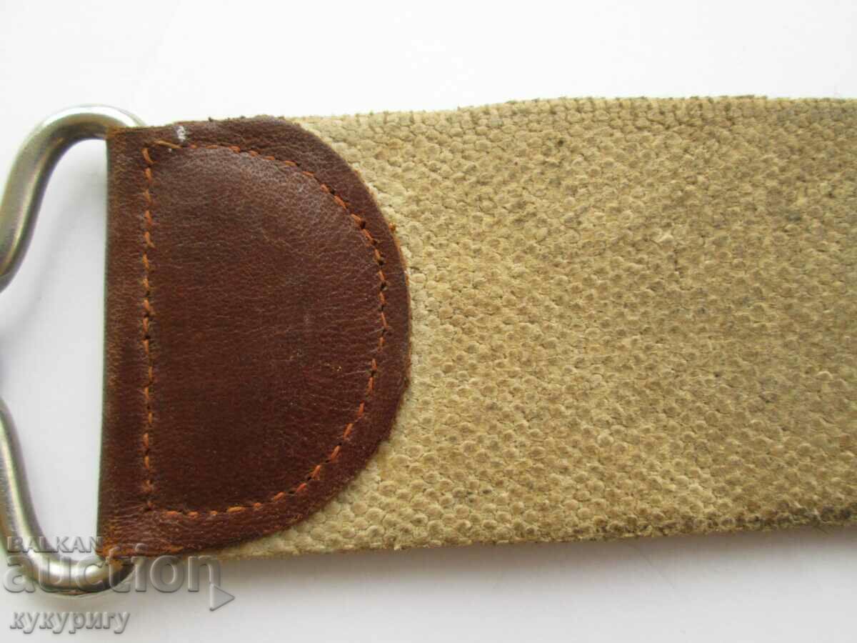 Delivery of Old German Barber Belt Strap Solingen Razor Sharpener Delivery of Old German Barber Belt Strap Solingen Razor Sharpener