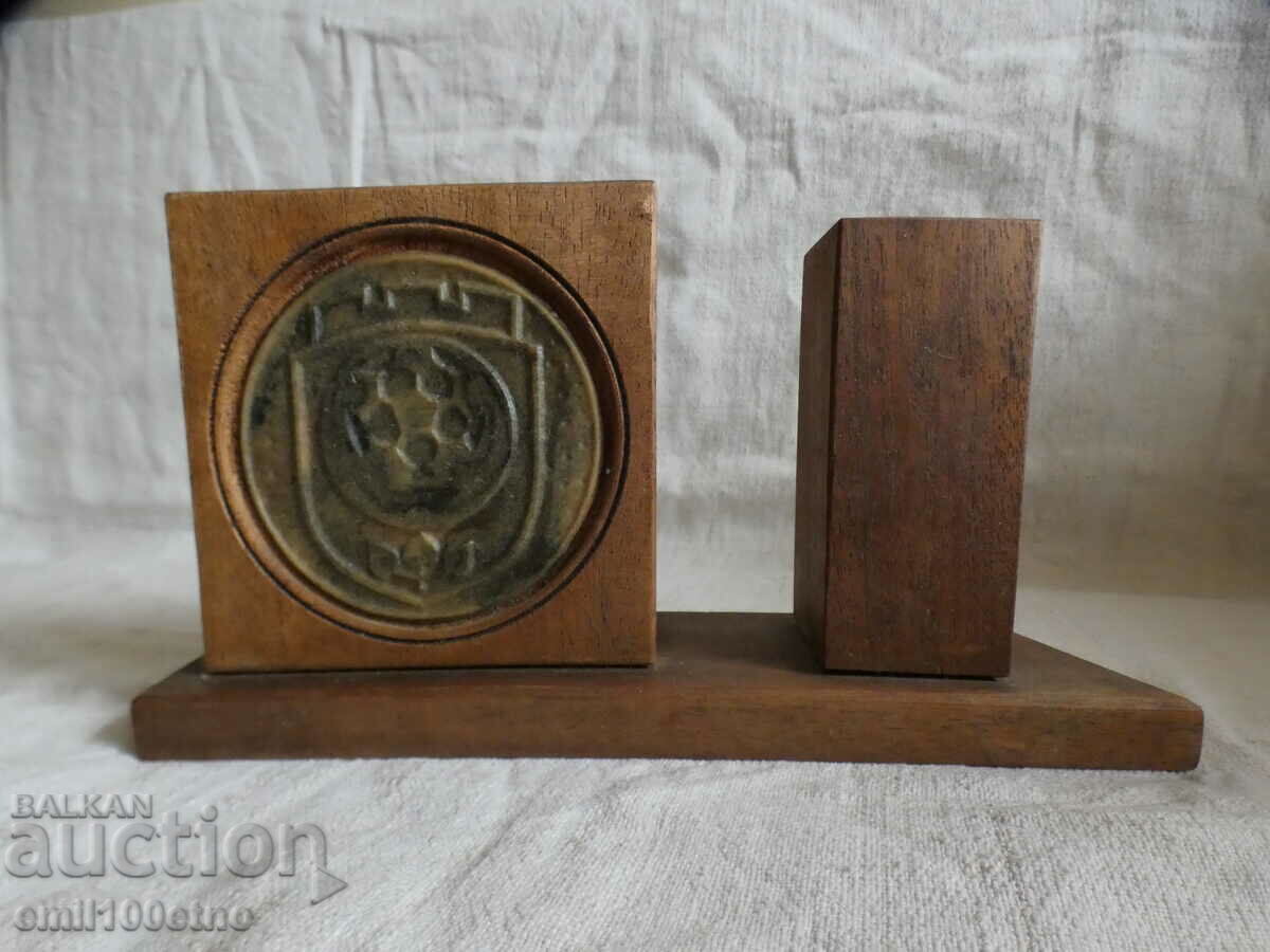 Auction FC Osam Lovech - wooden stand Auction FC Osam Lovech - wooden stand