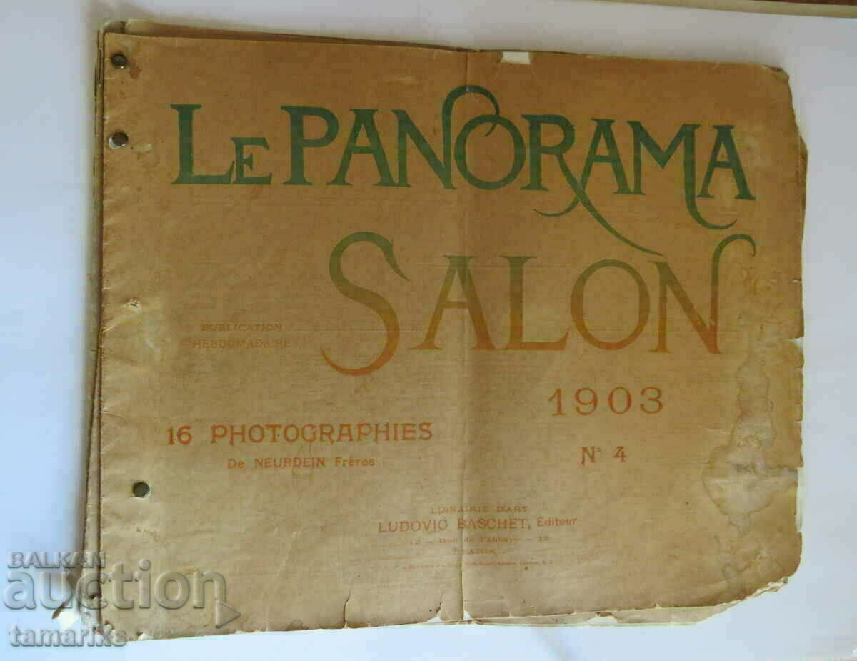 REVISTA VECHE ''LE PANORAMA SALON'' 1903