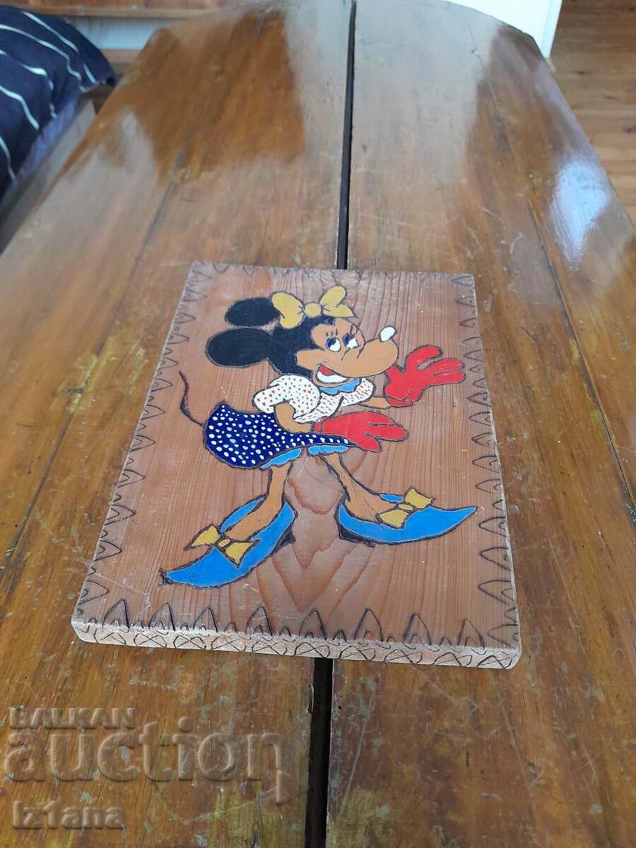 Παλιό αναμνηστικό, διακόσμηση Minnie Mouse