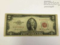 USA 2 Dollars 1953 RED SEAL (OR)