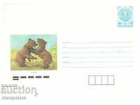 Envelope with teddy bears