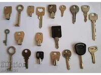 Lot old keys