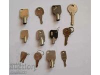 Lot of small old keys