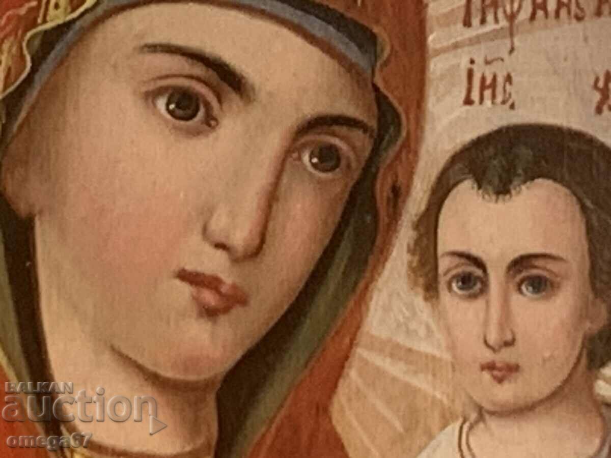 Доставка на Домашна празнична икона Тихвинская чудотворна Богородица