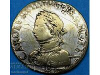 France Teston King Charles IX 29mm 9.05g Patina - rare