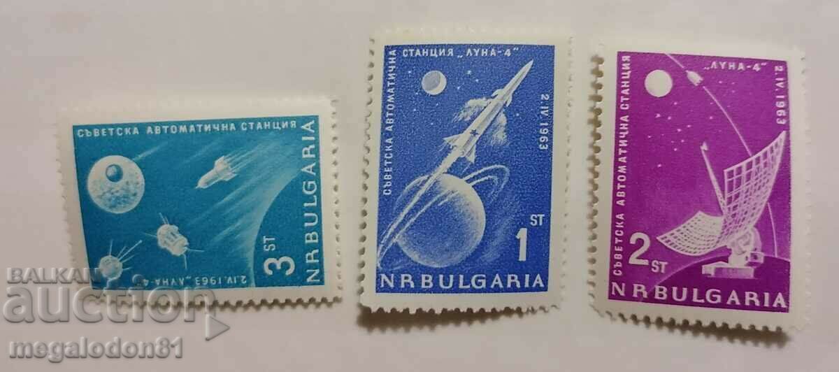 България - Съветска автоматична  станция Луна-4, 1963г.