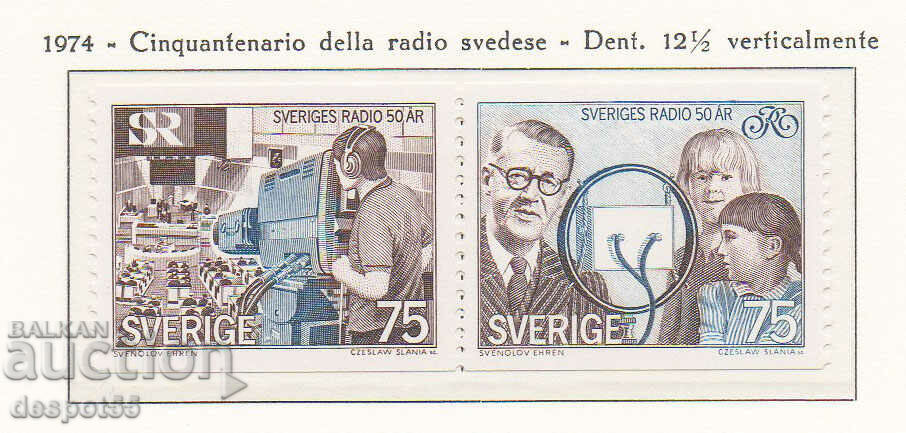 1974. Suedia. Radio suedeză.