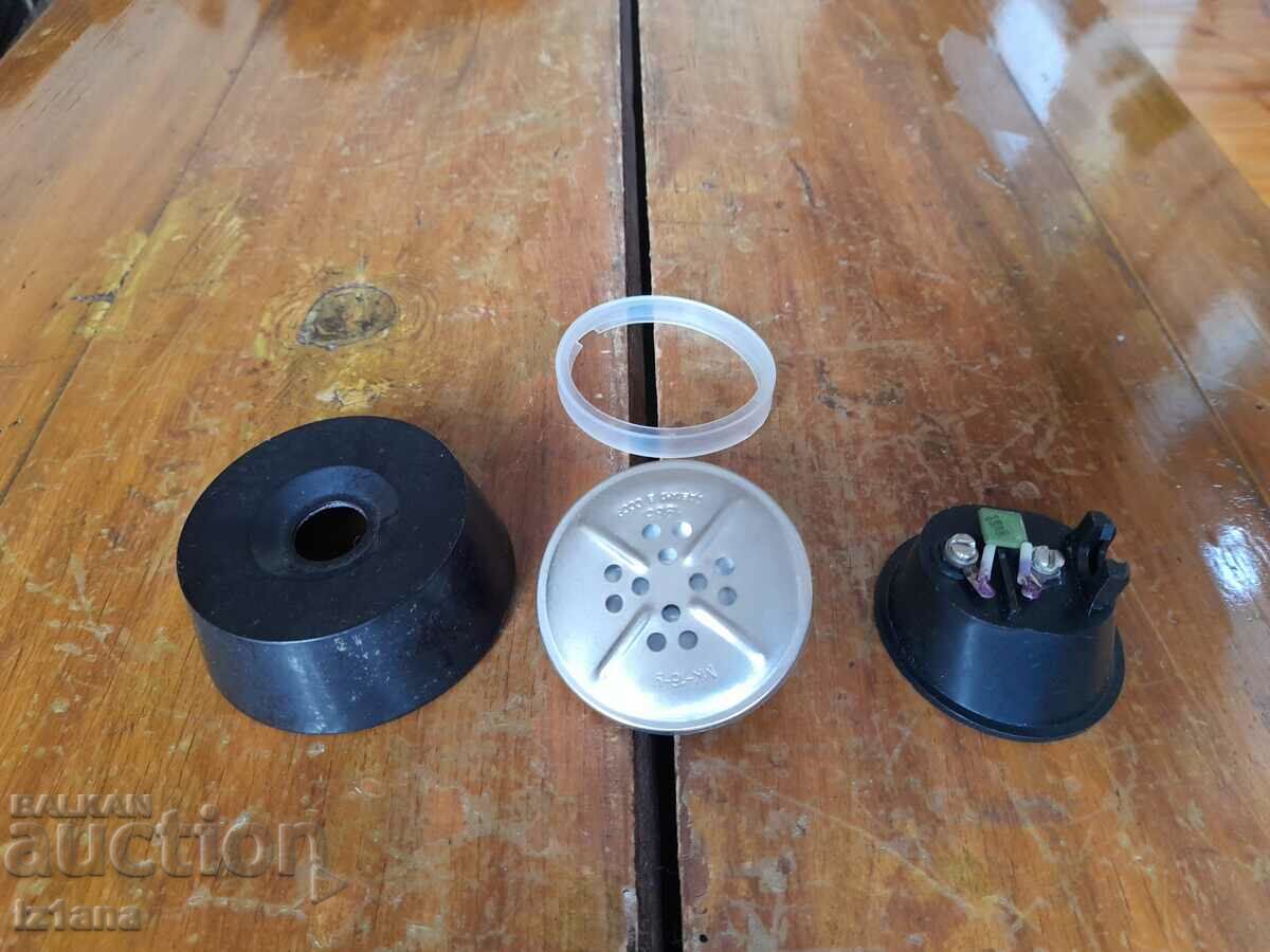 Old telephone handset microphone with price 15.00 BGN | € 7.67 Old telephone handset microphone with price 15.00 BGN | € 7.67