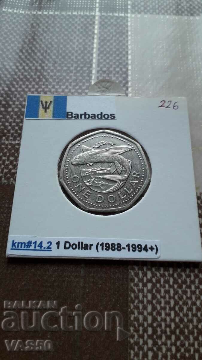 226. BARBADOS-1 dollar-1999