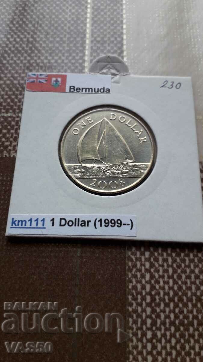230. BERMUDA-1 dollar 2008