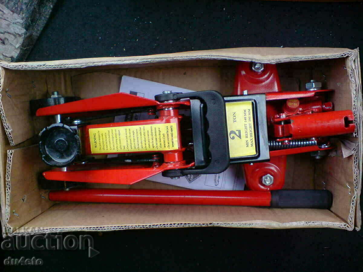 Delivery of Crocodile-type hydraulic jack up to 2 t. From 140 to 300 mm. new ones