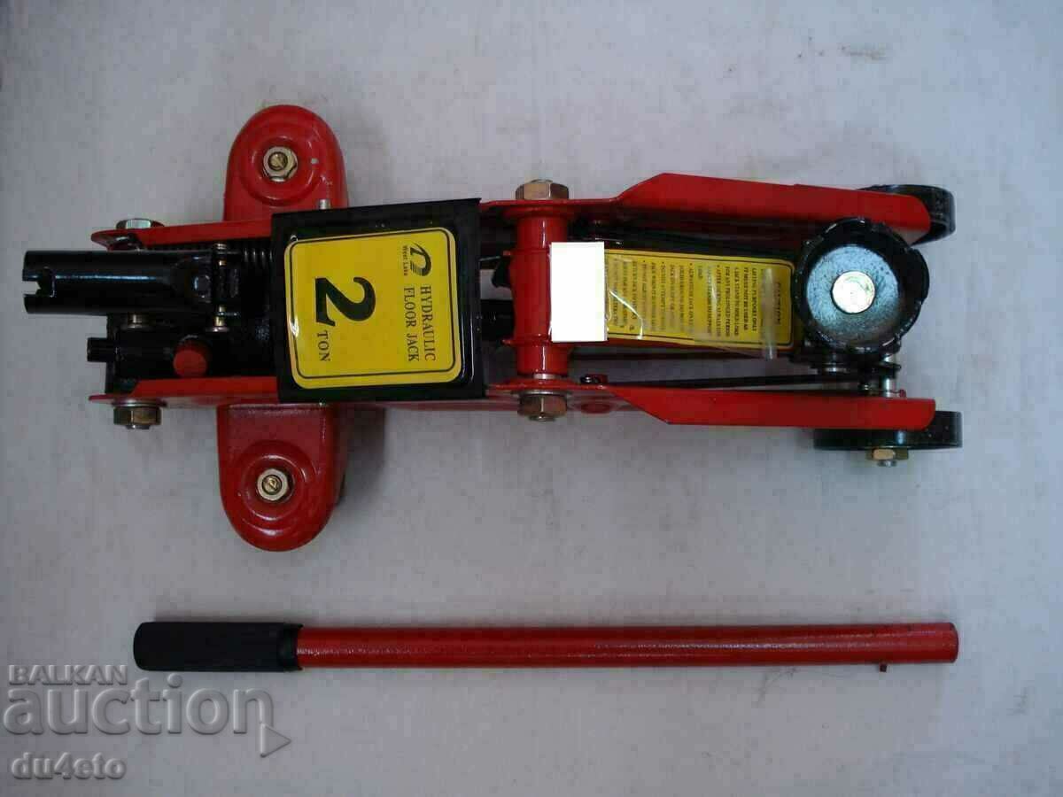 Crocodile-type hydraulic jack up to 2 t. From 140 to 300 mm. new ones - 5