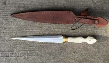 Magnificent Turkish dagger 175x320 horn handle