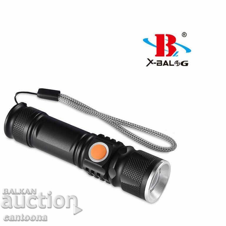 Bailong BL-515 - rechargeable cree T6 LED flashlight with USB charging with price 11.98 BGN | € 6.13 Bailong BL-515 - rechargeable cree T6 LED flashlight with USB charging with price 11.98 BGN | € 6.13