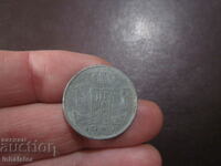 1943 год 1 франк Белгия - ЦИНК