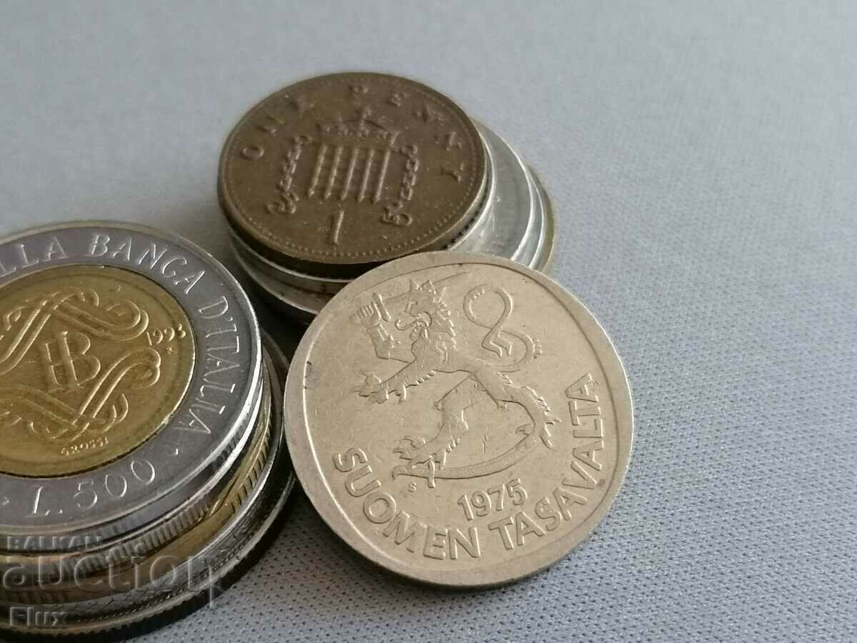 Coin - Finland - 1 mark | 1975 with price 1.85 BGN | € 0.95 Coin - Finland - 1 mark | 1975 with price 1.85 BGN | € 0.95