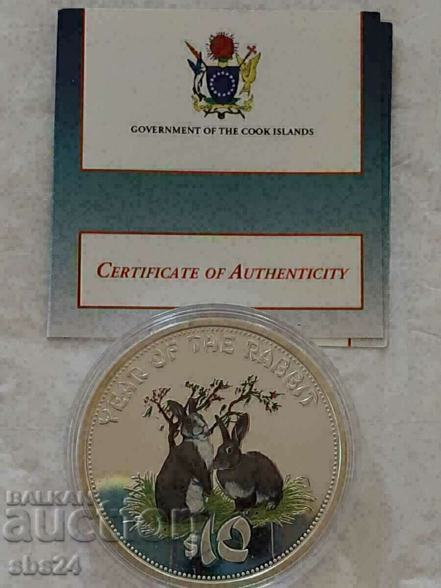 $10 - Year of the Rabbit, Νήσοι Κουκ, 2011