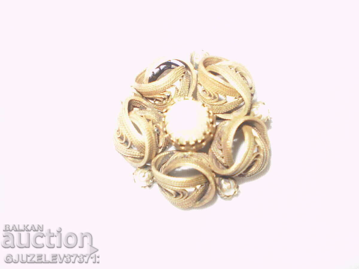 Παράδοση Vintage μαργαριτάρι καρφίτσα