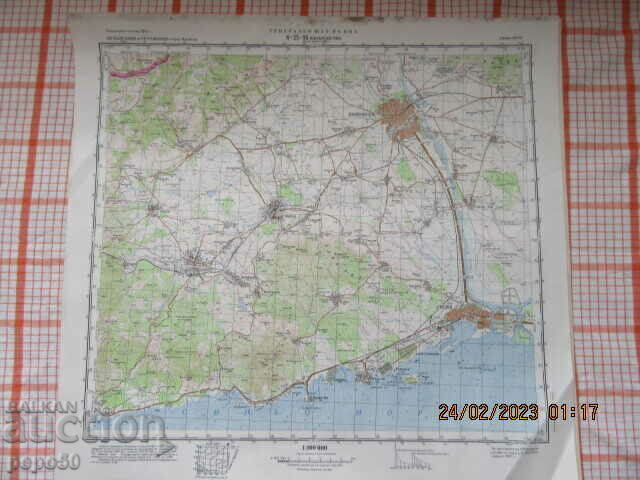 CARTEA EDUCATIVA a STATULUI GENERAL BNA - 47x47cm /1965/