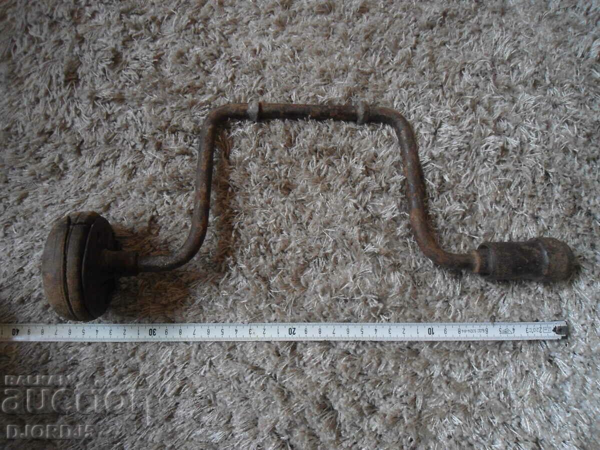 Παλιό εργαλείο, τρυπάνι - 5