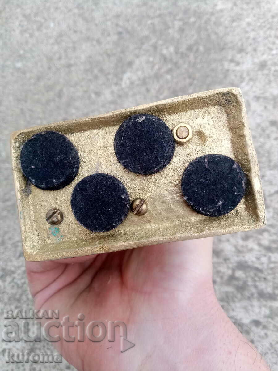 Old solid bronze statuette of a blacksmith - 6 Old solid bronze statuette of a blacksmith - 6