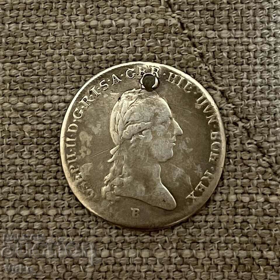 1/4 Kronenthaler 1788 silver, read the description