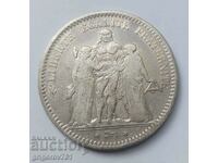 5 франка сребро Франция 1849 A сребърна монета #191