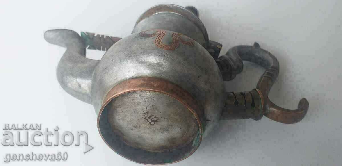 Rare Tuareg teapot from Mauritania/markings - 5 Rare Tuareg teapot from Mauritania/markings - 5