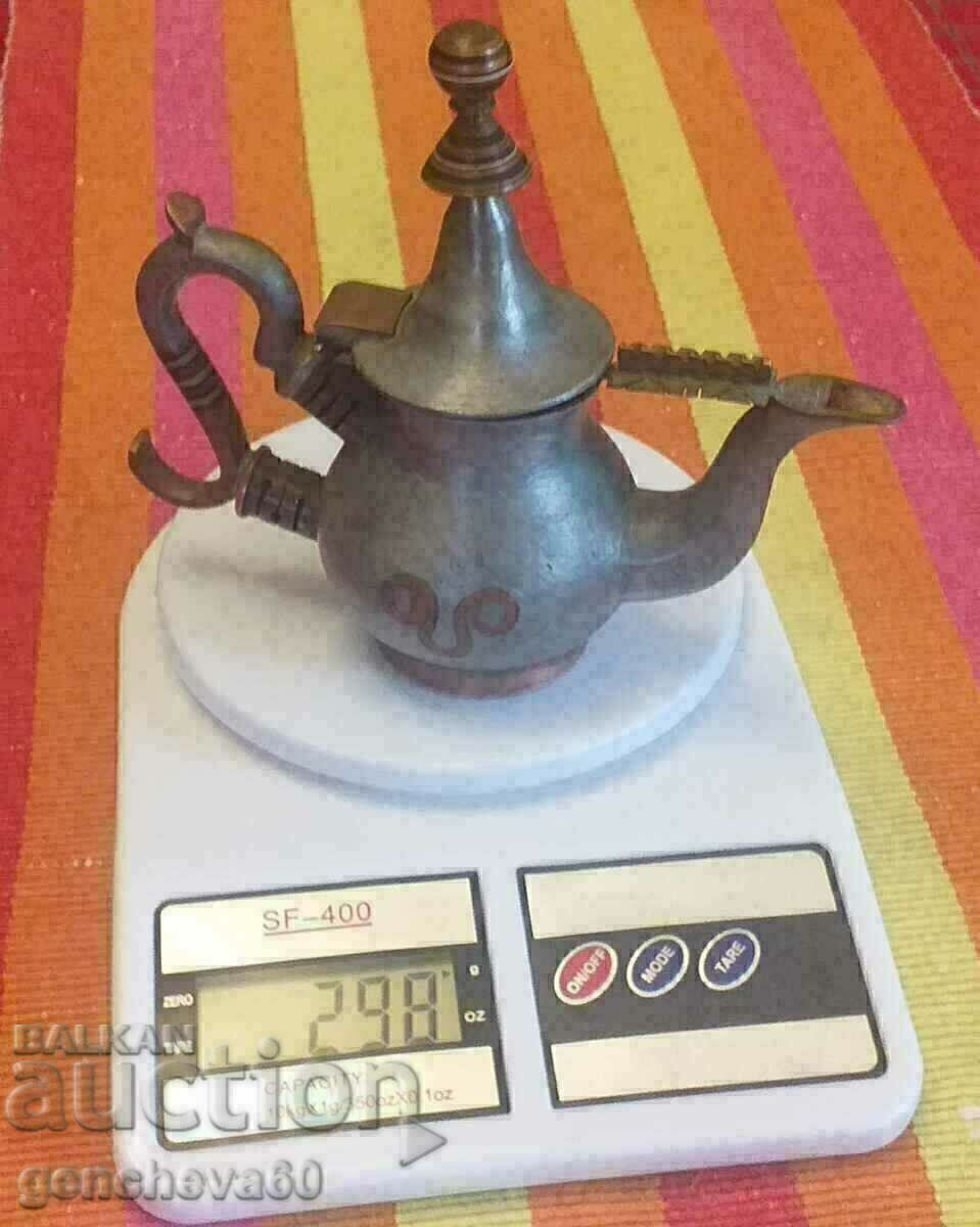 Rare Tuareg teapot from Mauritania/markings Rare Tuareg teapot from Mauritania/markings