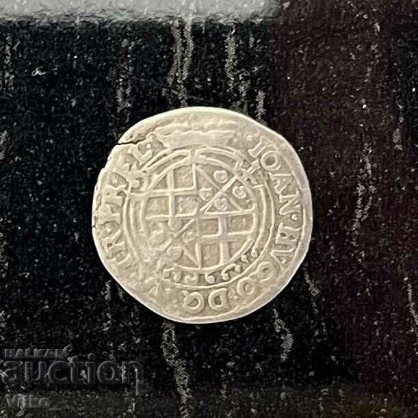 Auction 4 Pfenning 1688 Johann Hugo von Orsberg silver Auction 4 Pfenning 1688 Johann Hugo von Orsberg silver