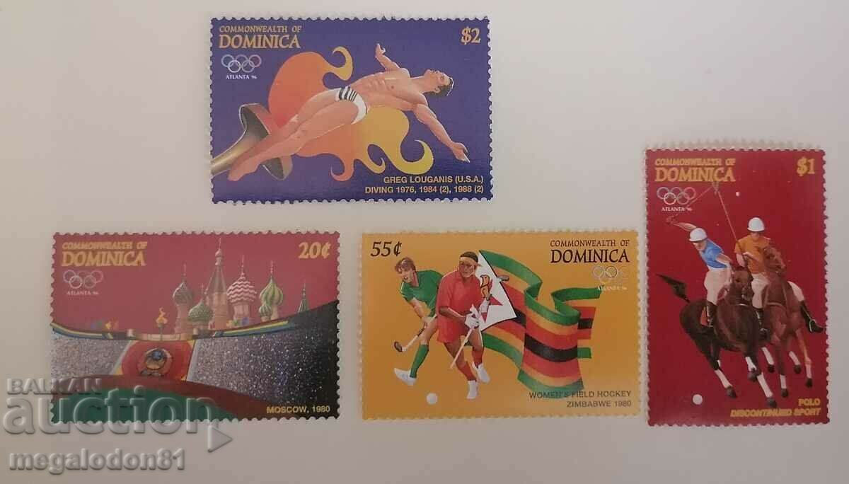 Dominica - Summer Olympics 1996, σειρά