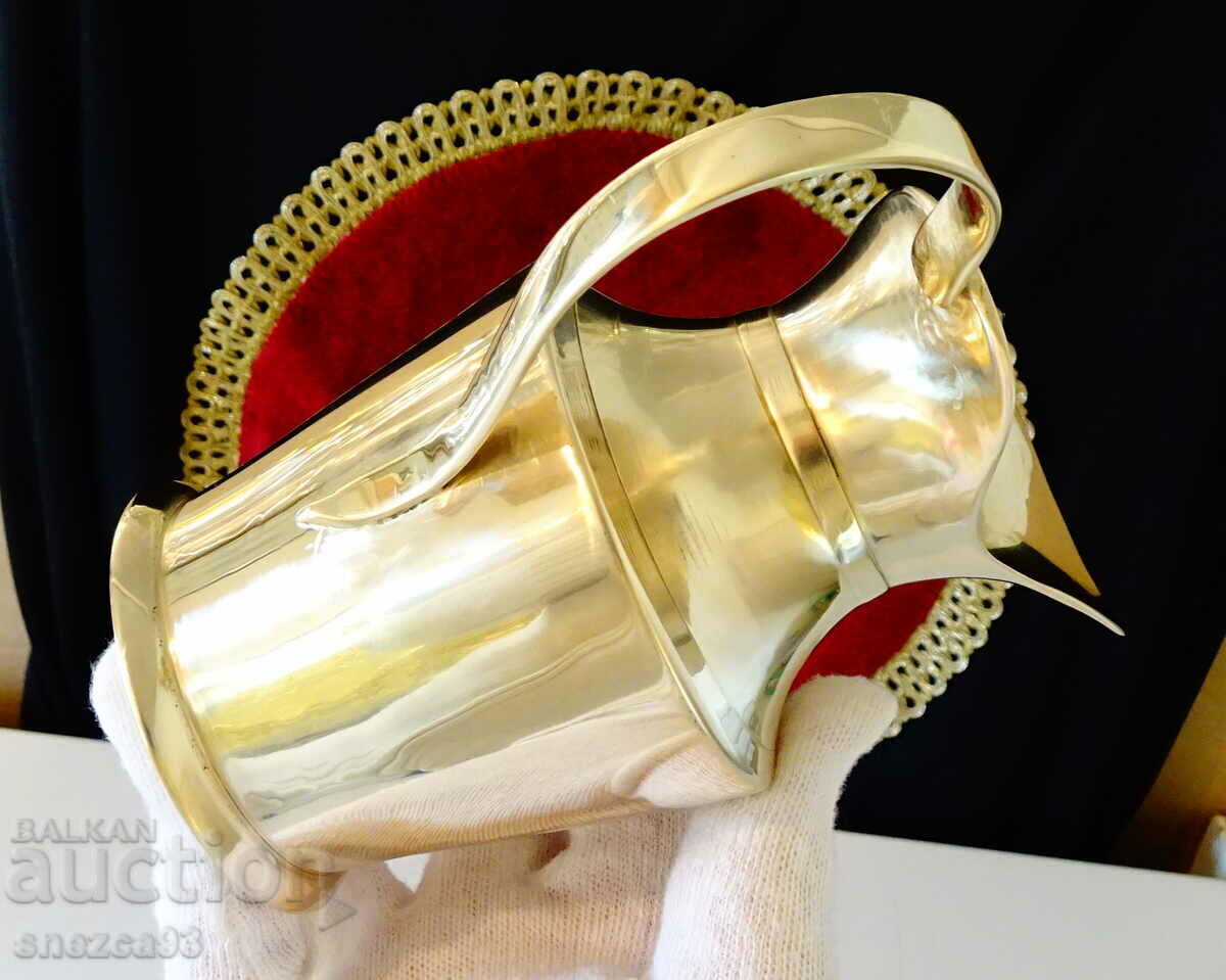 Bronze jug for brandy, classic. - 5 Bronze jug for brandy, classic. - 5