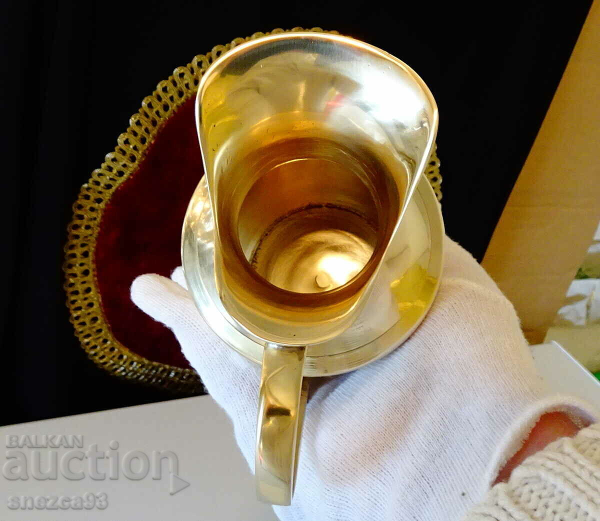 Bronze jug for brandy, classic. - 6 Bronze jug for brandy, classic. - 6