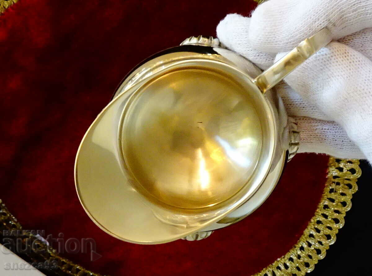 Αγγλική μπρούτζινη κανάτα, γαλατιέρα, κόσμημα - 6 Αγγλική μπρούτζινη κανάτα, γαλατιέρα, κόσμημα - 6