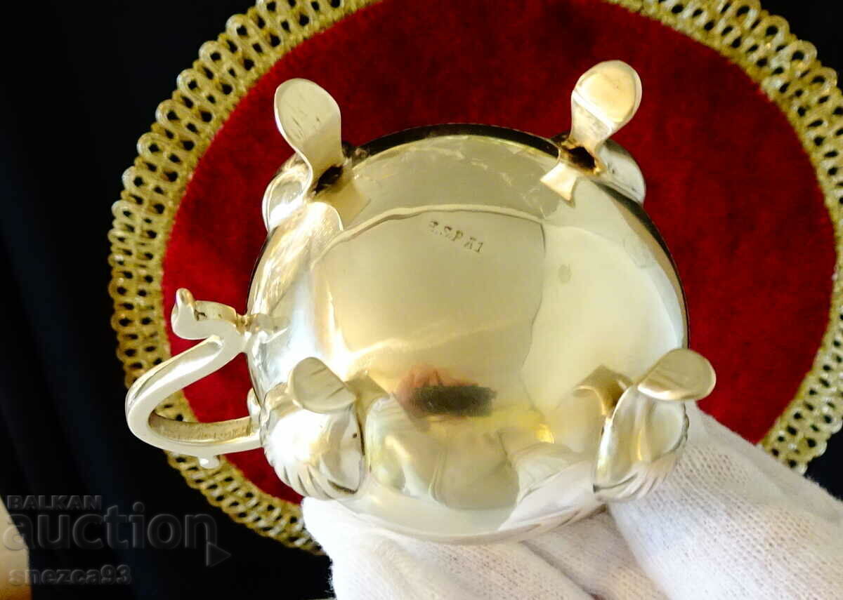 Αγγλική μπρούτζινη κανάτα, γαλατιέρα, κόσμημα - 7 Αγγλική μπρούτζινη κανάτα, γαλατιέρα, κόσμημα - 7