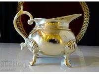 Английска бронзова каничка,латиера,бижу.