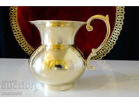 Cana de bronz pentru țuică 250 ml, căniță, baroc