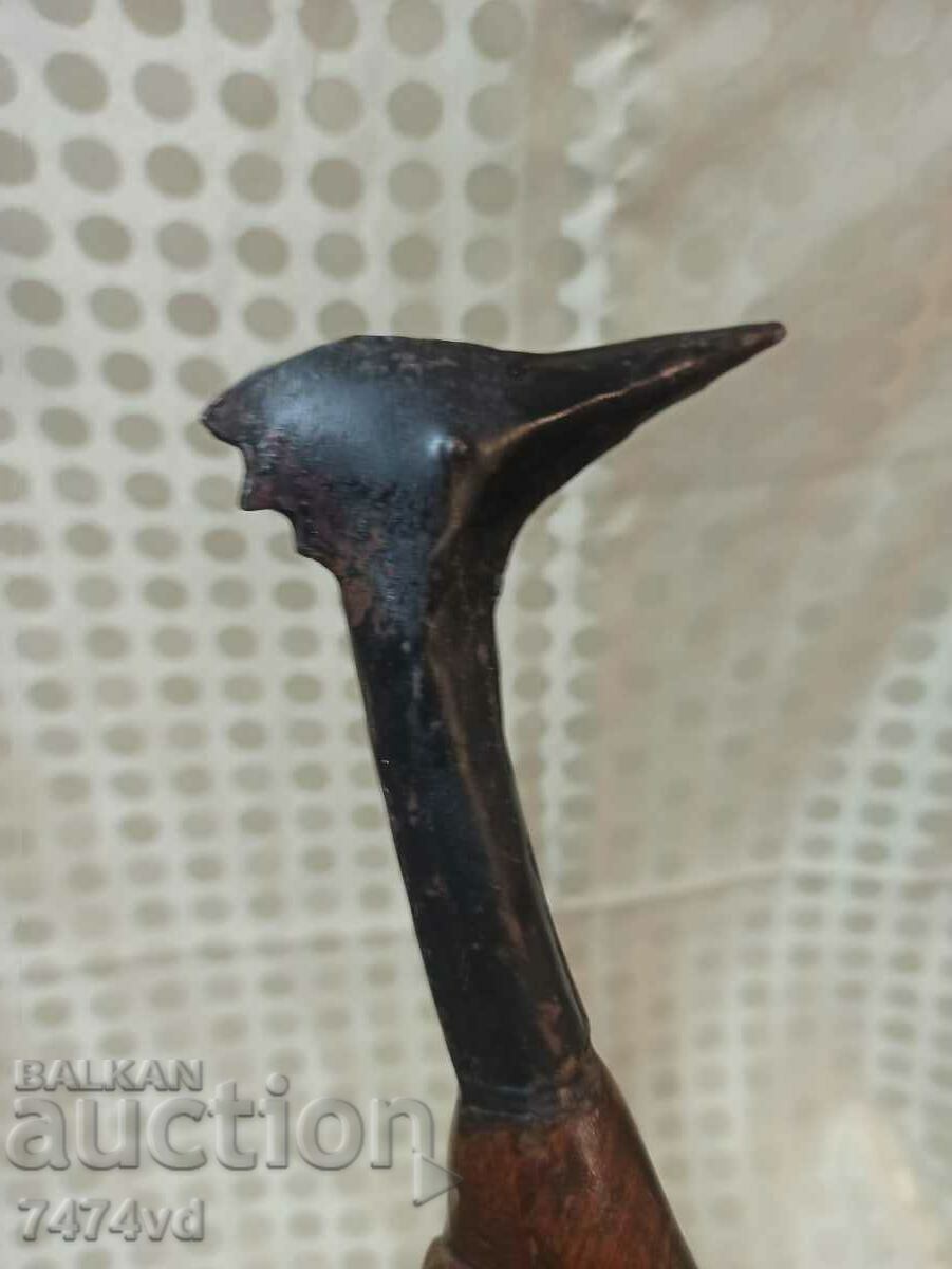 OLD BIRD PLASTIC, METAL AND WOOD - 6 OLD BIRD PLASTIC, METAL AND WOOD - 6