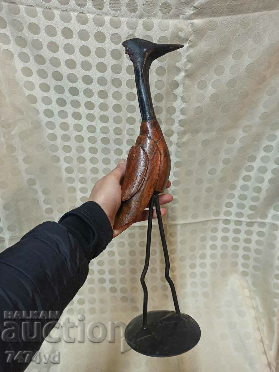 OLD BIRD PLASTIC, METAL AND WOOD - 7 OLD BIRD PLASTIC, METAL AND WOOD - 7