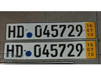 OLD REGISTRATION NUMBERS