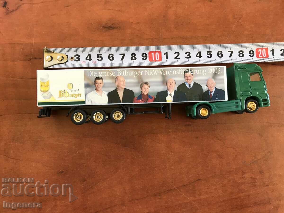 TRUCK TRUCK TOY MODEL TROLLEY with price 4.50 BGN | € 2.30