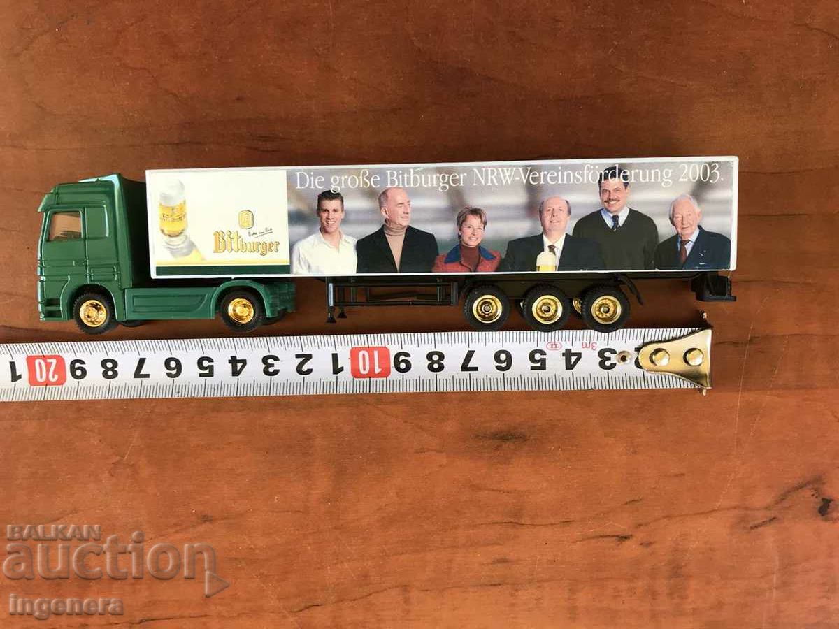 Delivery of TRUCK TRUCK TOY MODEL TROLLEY