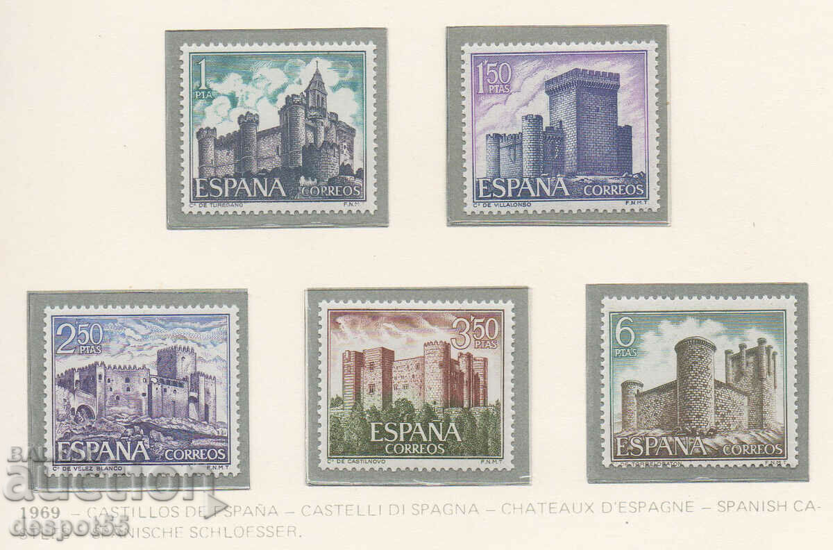 1969. Испания. Крепости.