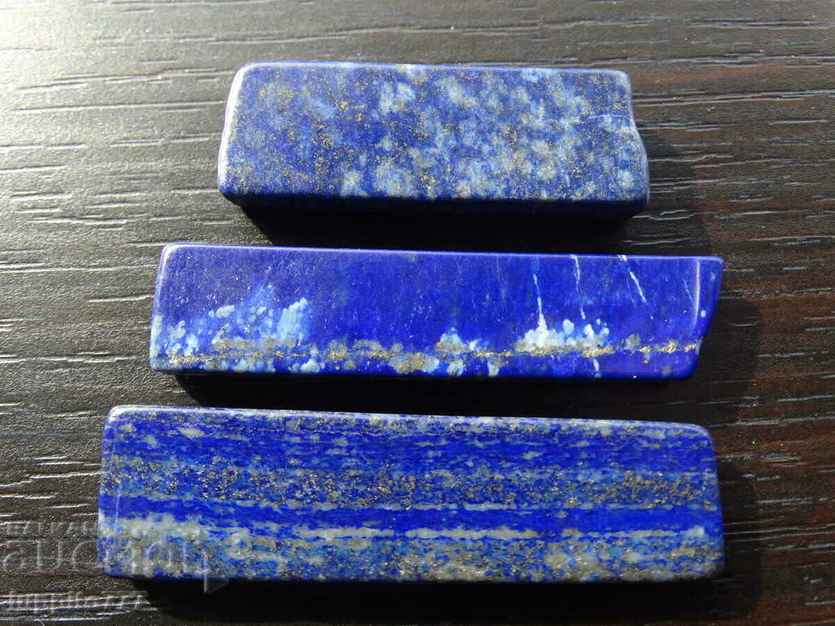 192.45 carats natural lapis lazuli, lapis lazuli 3 pieces