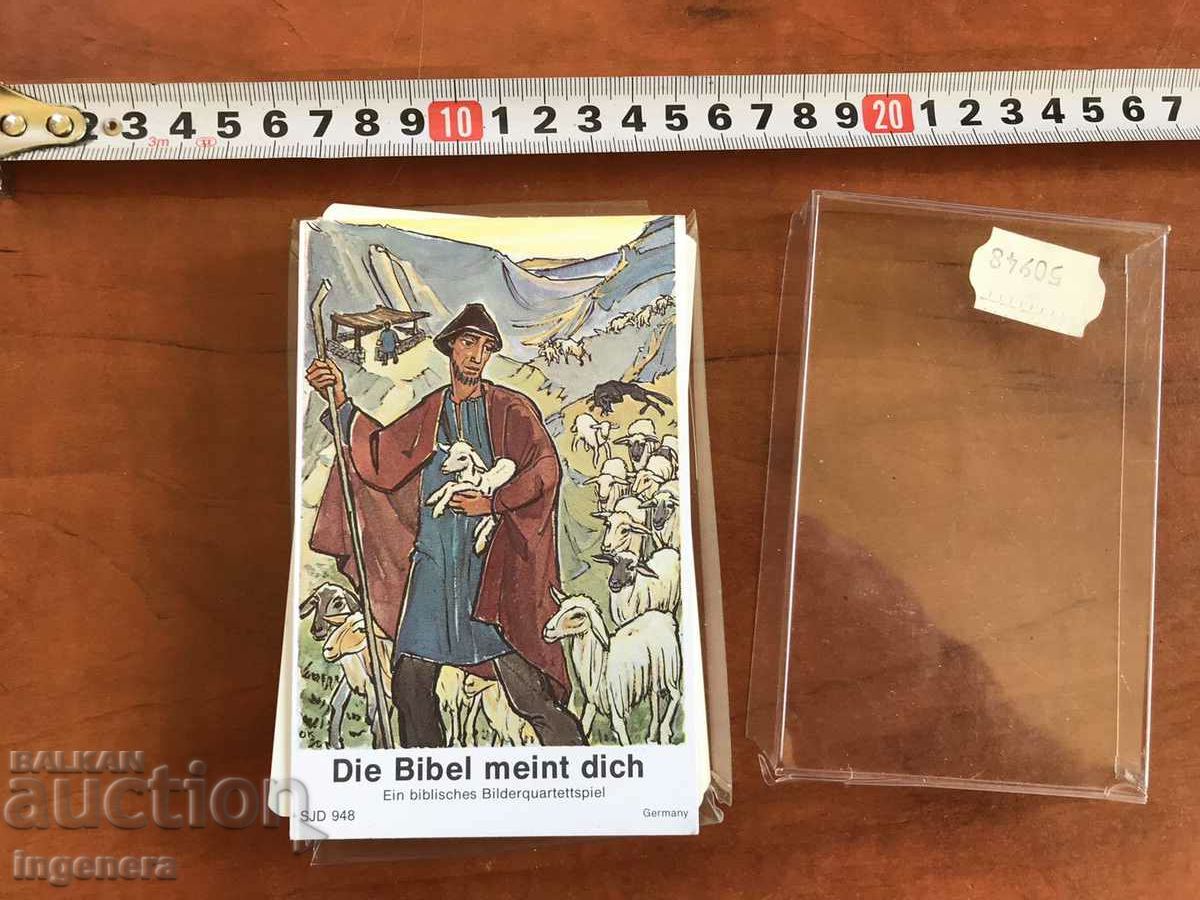 EDUCATIONAL CARDS FOR CHILDREN-BIBLE-48 NO - 5